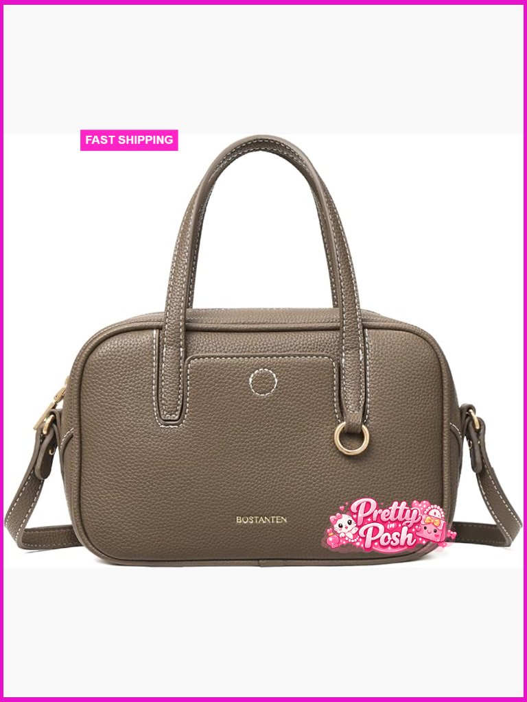 Small Crossbody Bag For Women Vegan Leather Purse Top Handle Shoulder Handbag